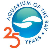 25 Years - Aquarium of the Bay Logo