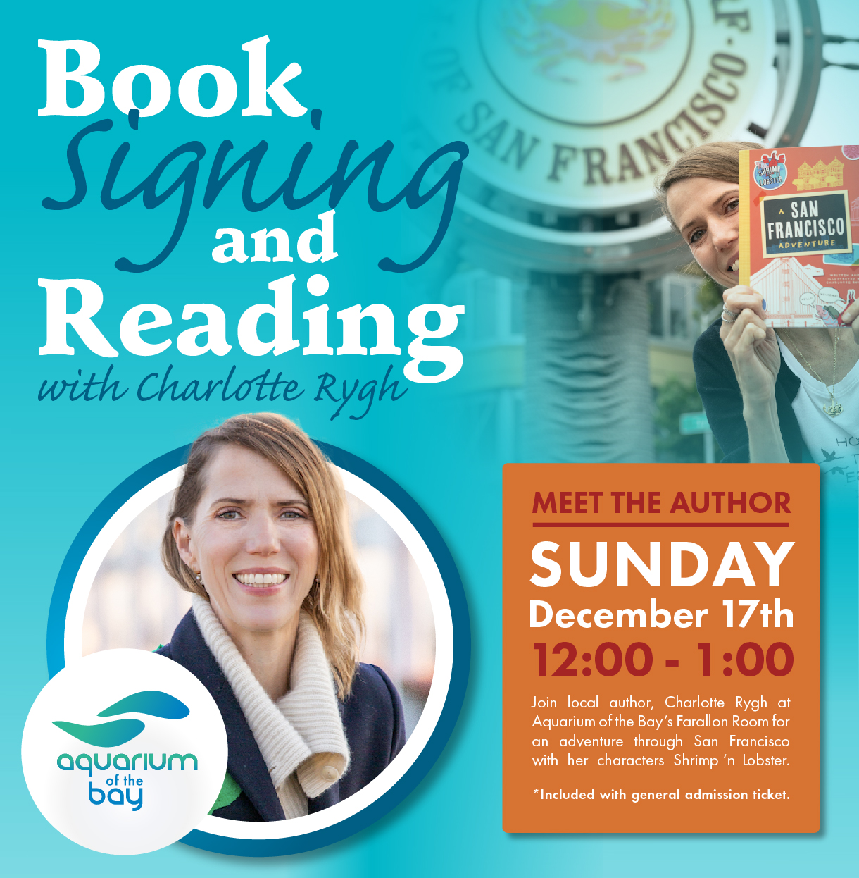 Book Signing and Reading with Charlotte Rygh
