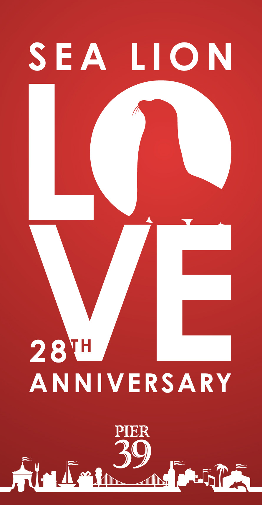 Sea Lion Love, 28th Anniversary, PIER 39